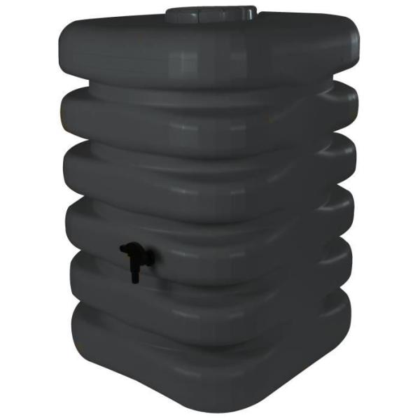Récupérateur d'eau - BELLI - Cubique - 350 litres - Anthracite