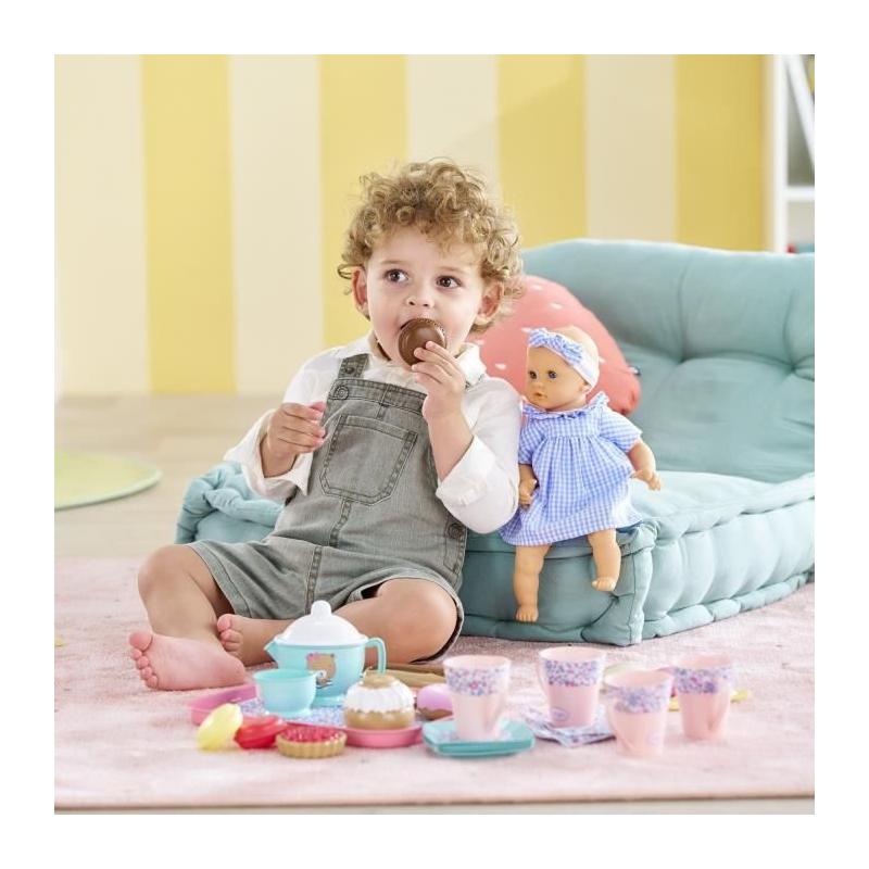 Accessoires poupons COROLLE - Ma Dinette Thé et Goûter - 30 accessoires