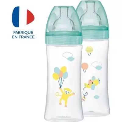 Lot de 2 Biberons Sensation+ Anti-Coliques +6m 330ml