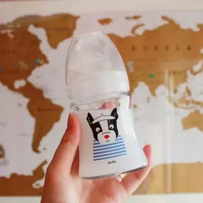 Biberon en Verre Dodie Sensation+ Anti-Coliques 150ml - Paris Biberon en Verre Dodie Sensation+ Anti-Coliques 150ml - Paris