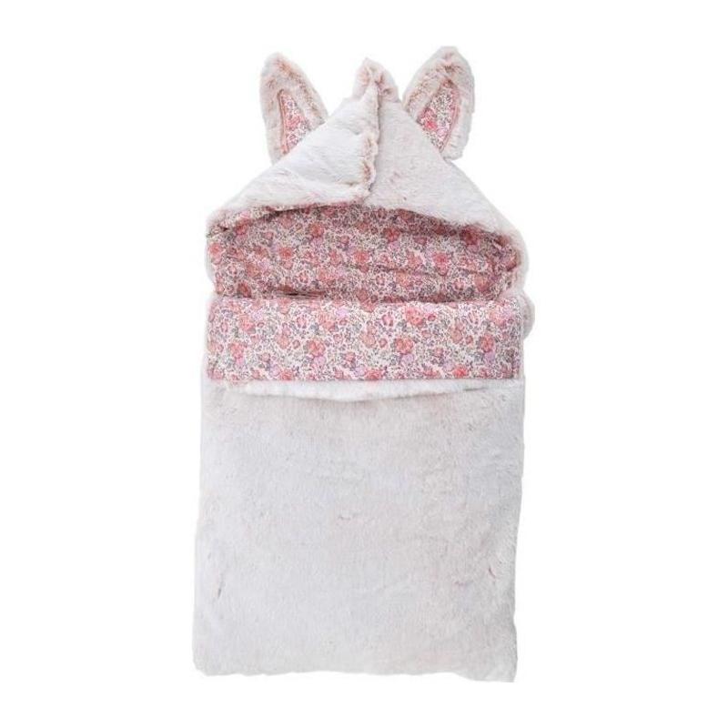 Nid d'ange Lapinou - Rose - Confort douillet - 75 x 40 cm