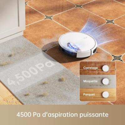 Robot Aspi Laveur DREAME Mova M1 - 4500Pa - Navigation Intelligente
