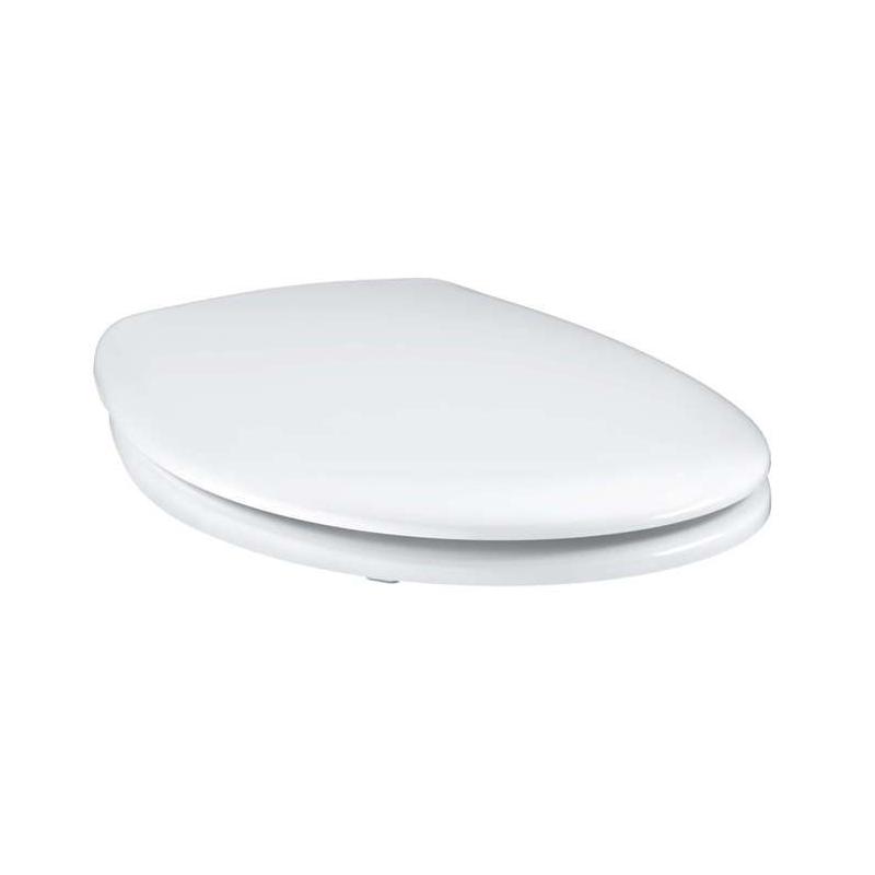 Abattant WC GROHE Bau Ceramic Blanc Alpin - SoftClose - Dimensions compactes