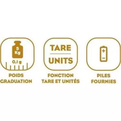 Balance culinaire de précision - Ultra précis 5.1 Balance culinaire de précision - Ultra précis 5.1