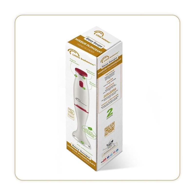 Mixeur plongeant LITTLE BALANCE Easy Soupe - Soup, smoothies, sauces, compotes