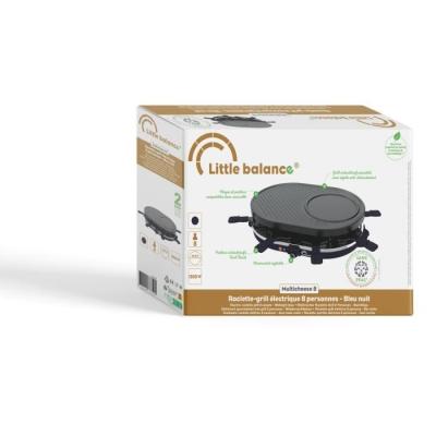 Appareil à raclette LITTLE BALANCE - 1200W - Bleu nuit
