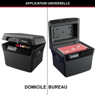 Caisse de Sécurité Anti-feu - MASTER LOCK - 18,5L - Combinaison Electronique