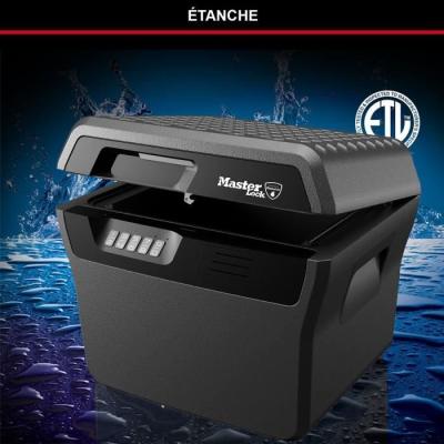 Caisse de Sécurité Anti-feu - MASTER LOCK - 18,5L - Combinaison Electronique