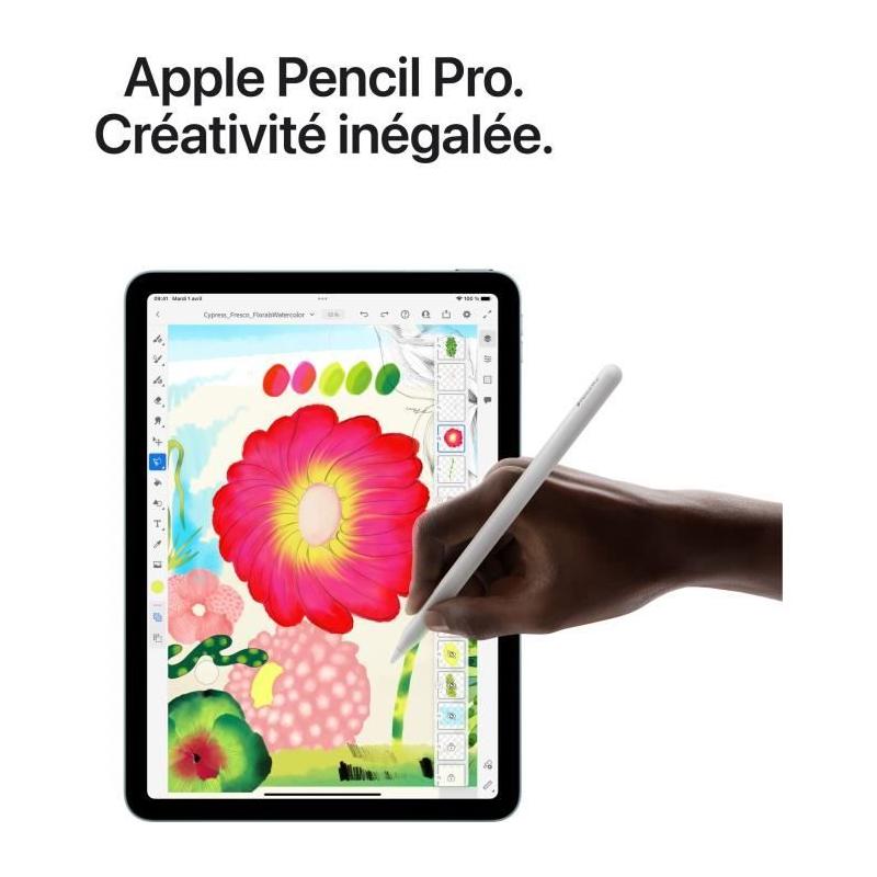 iPad Air M3 (2025) 11'' Wi-Fi + Cellular 256Go - Starlight