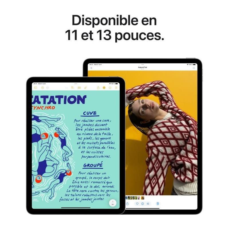 iPad Air M3 (2025) - 11" Wi-Fi + Cellular - 1To - Gris sidéral