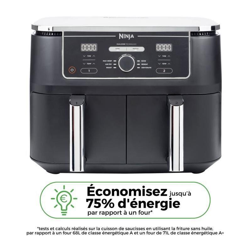 Friteuse sans huile NINJA Foodi Max - 9,5L - 6 modes de cuisson