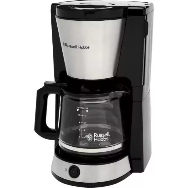 Cafetiere - RUSSELL HOBBS - HEATON - 1,25 L - Noir / Inox