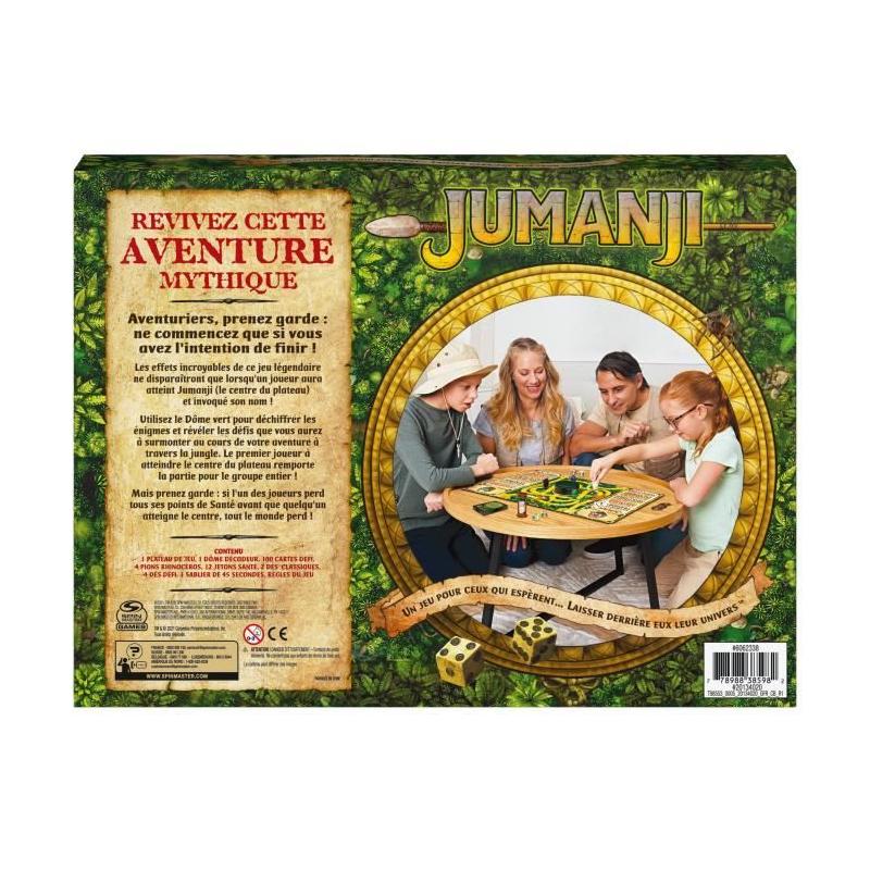 Jumanji le jeu rétro - Pour des aventures en famille ou entre amis