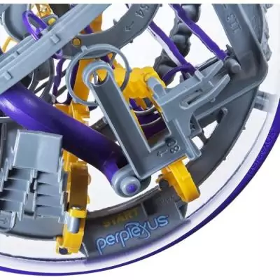 Perplexus Epic Labyrinthe 3D - SPIN MASTER - Violet - Jeu casse-tête 10 ans+
