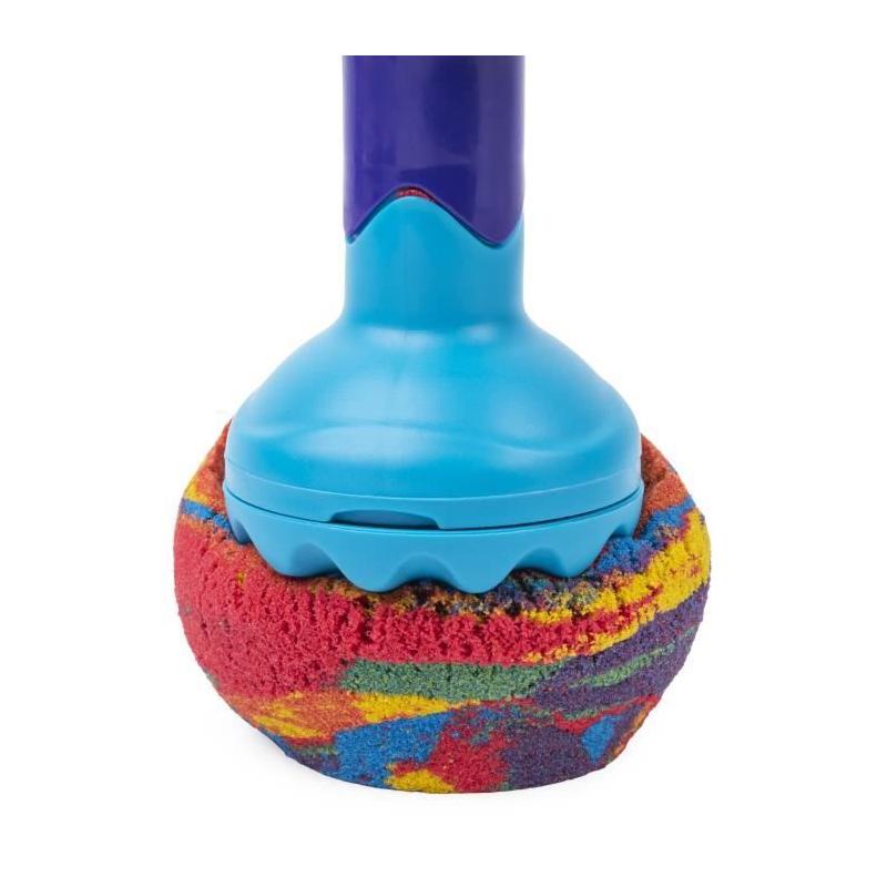 Sable Magique Arc-en-Ciel 390g + 6 Accessoires - Jouet 3 ans