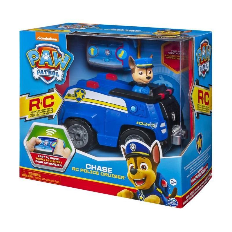 Véhicule radiocommandé Chase de PAW PATROL - Facile à contrôler - Adapté aux petits mains