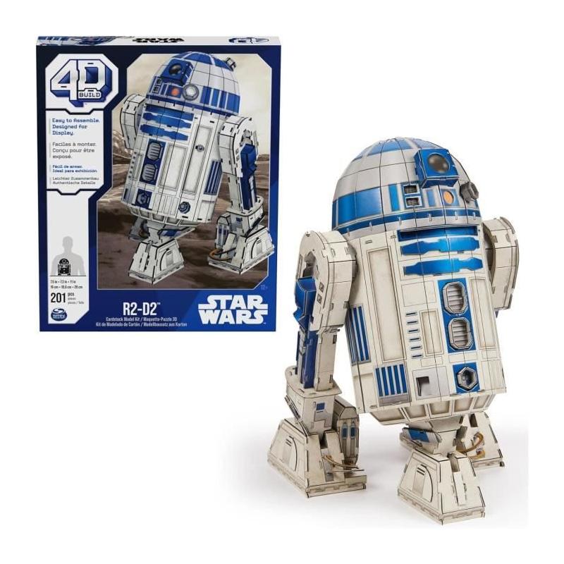 Maquette 4D Star Wars - R2-D2 à construire - Kit Modélisme