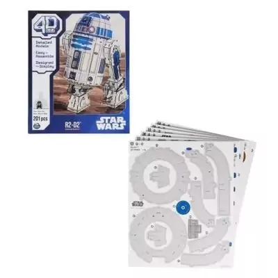 Maquette 4D Star Wars - R2-D2 à construire - Kit Modélisme