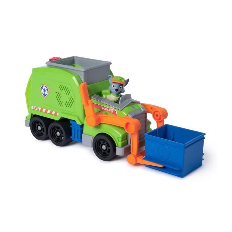 Camion Crush 'n' Roll Rocky de La Pat' Patrouille - Figurine Miniature