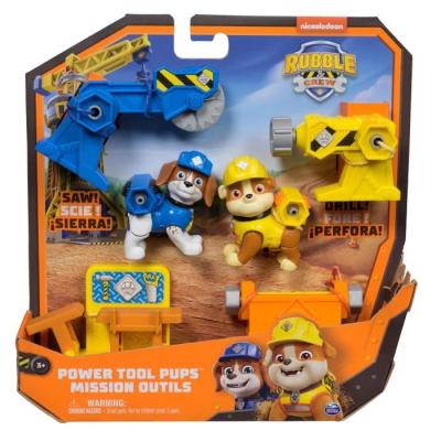 Pack de 2 figurines Ruben & Compagnie avec mission outils