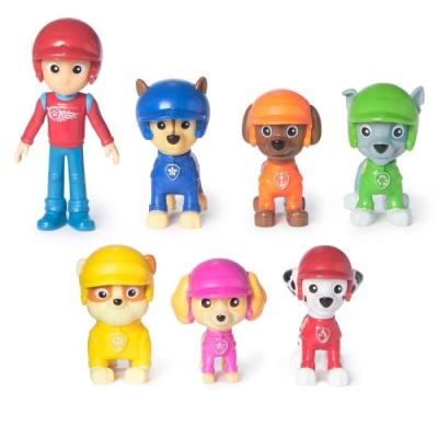 Figurines Miniatures Rescue Wheels La Pat' Patrouille - Pack de 7