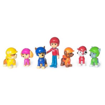 Figurines Miniatures Rescue Wheels La Pat' Patrouille - Pack de 7