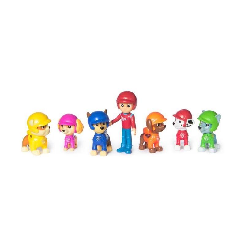 Figurines Miniatures Rescue Wheels La Pat' Patrouille - Pack de 7