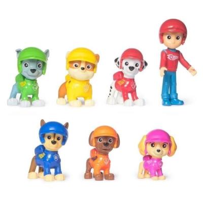 Figurines Miniatures Rescue Wheels La Pat' Patrouille - Pack de 7