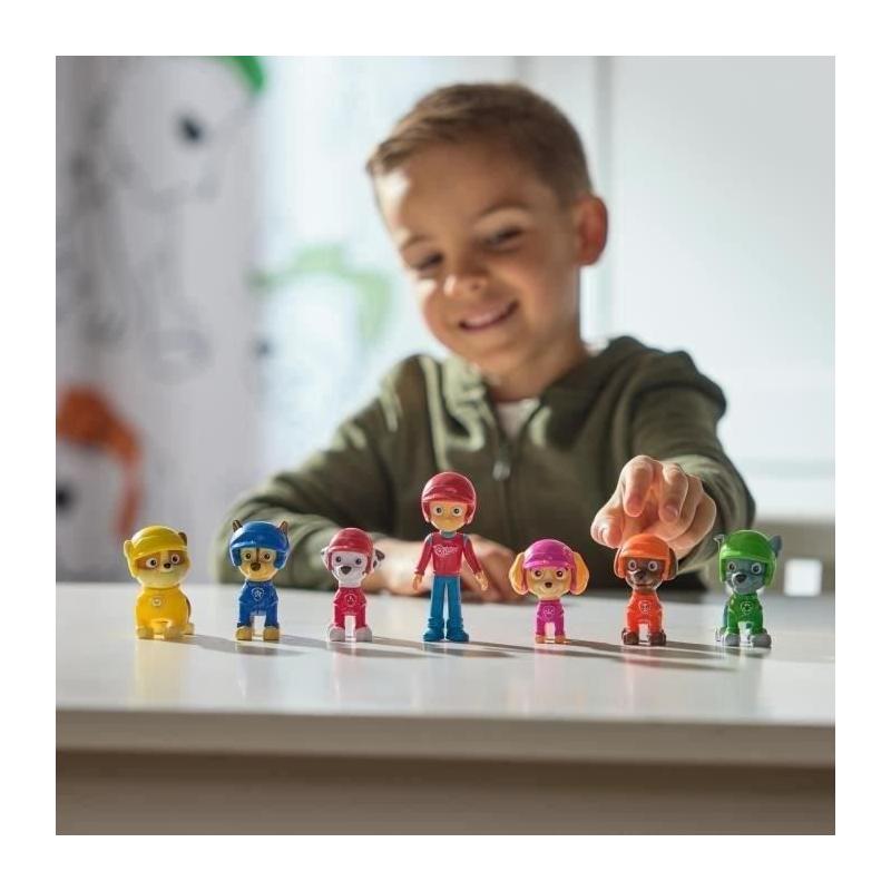 Figurines Miniatures Rescue Wheels La Pat' Patrouille - Pack de 7