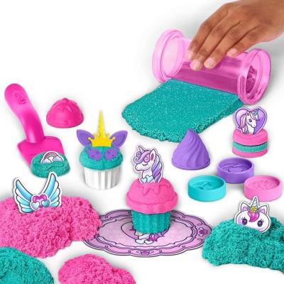 Coffret Pâtisserie Licorne - Jeu de sable pailleté 453g
