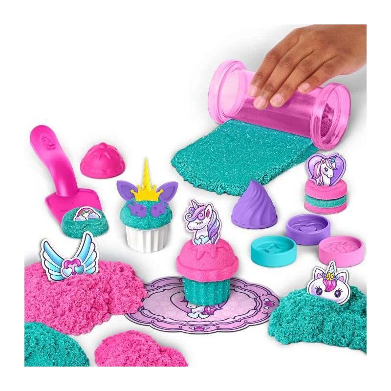 Coffret Pâtisserie Licorne - Jeu de sable pailleté 453g