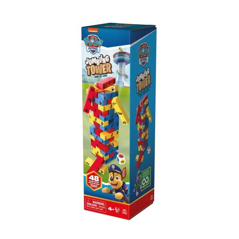 JEU DE PLATEAU SPIN MASTER TOUR JENGA La Pat' Patrouille
