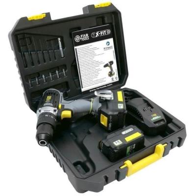 PACK X-FIT « GROS OEUVRE » 3 machines 18V + 2 batteries 18V 3.0Ah