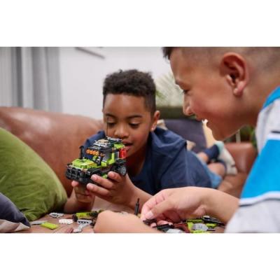 Set de construction Dino Adventure Raptor Force - 252 pièces - Camion inclus