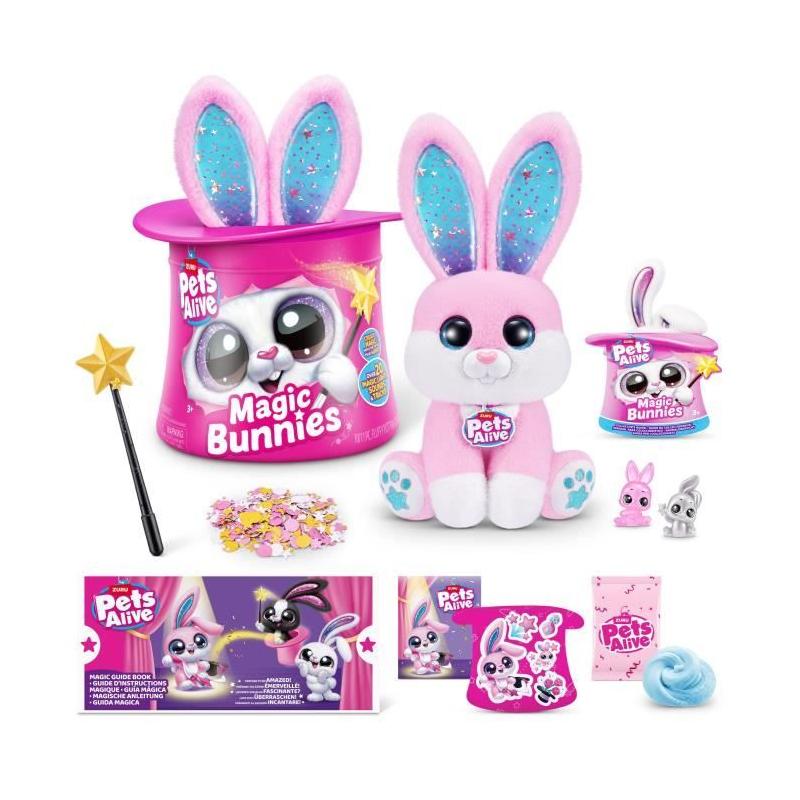 Découvrez les Magic Bunnies ZURU PETS ALIVE - 20 surprises et effets lumineux