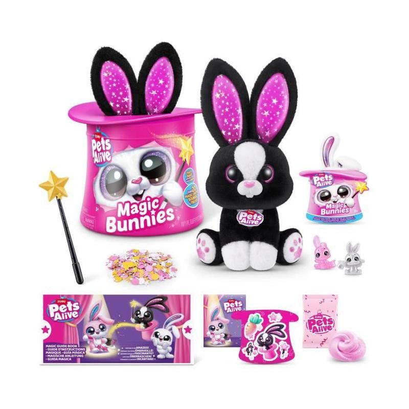 Découvrez les Magic Bunnies ZURU PETS ALIVE - 20 surprises et effets lumineux