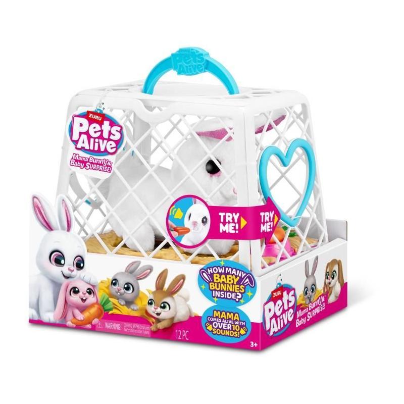Duo lapin sonore - PETS ALIVE Mama Bunny & Baby - Bébés surprises
