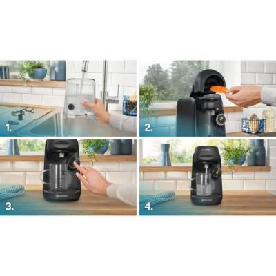 Machine à café multi-boissons Bosch Tassimo T16 Finesse noir - 1400W