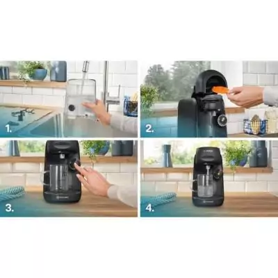 Machine à café multi-boissons Bosch Tassimo T16 Finesse noir - 1400W