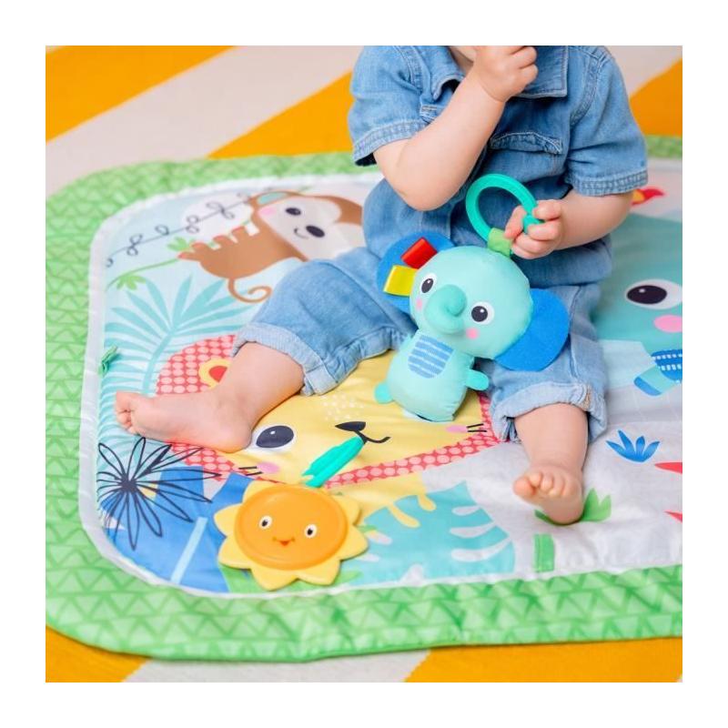 Tapis de sol éveil bébé évolutif pliable Jungle Vert