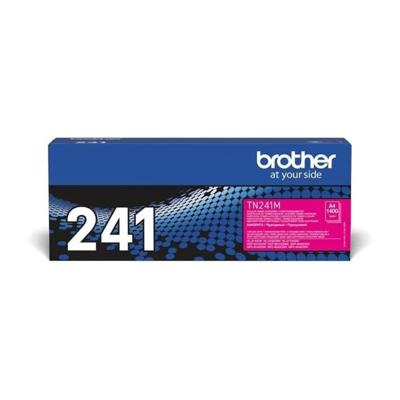 Toner Laser Magenta Brother TN-241 - Haute Qualité, Longueur 11cm