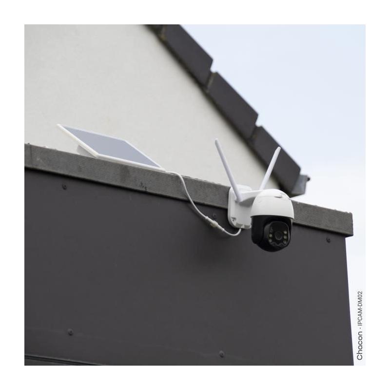 Pack surveillance solaire 2 caméras - CHACON