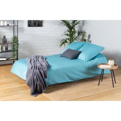Banquette clic clac 3 places tissu Bikini gris - DREAM