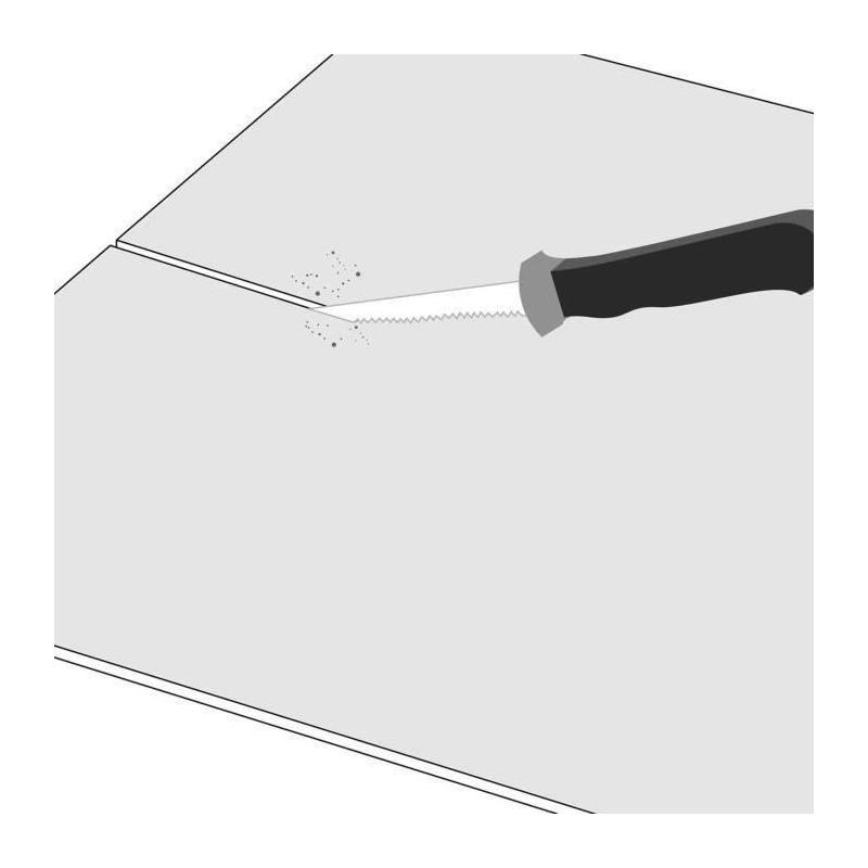 Scie à placoplâtre FARTOOLS 160mm - Précision et efficacité