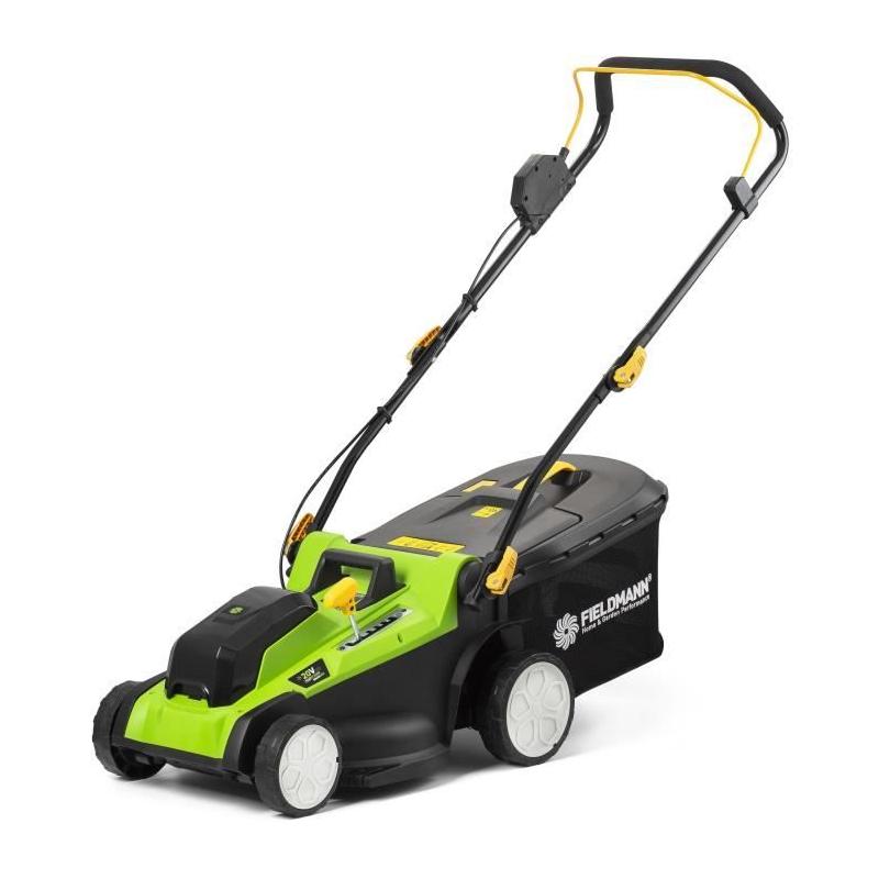 Tondeuse sans fil FIELDMANN - 20V - Coupe 37 cm - Hauteur max 75 mm