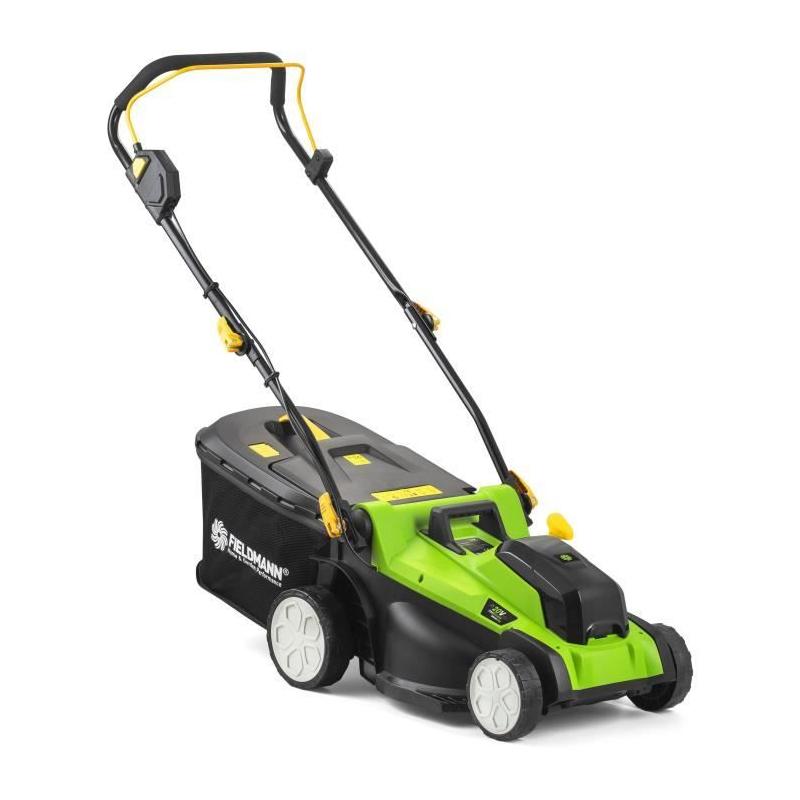 Tondeuse sans fil FIELDMANN - 20V - Coupe 37 cm - Hauteur max 75 mm