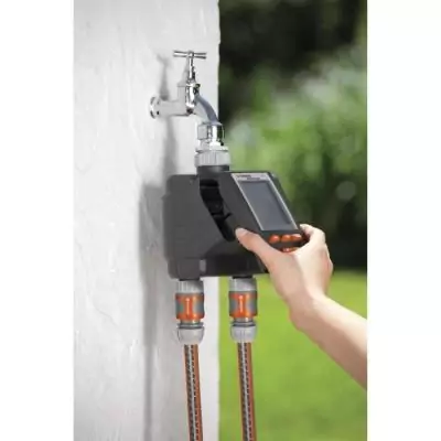Programmateur d'arrosage Multi-control Duo GARDENA - Contrôle Facile