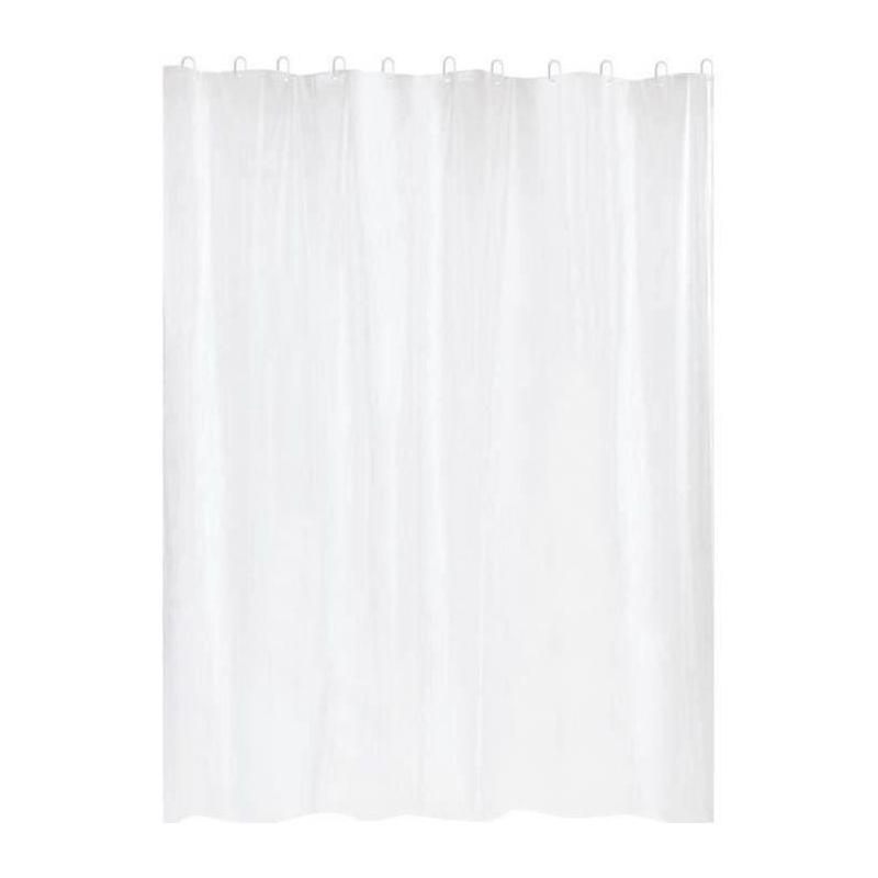 Rideau de douche GELCO First blanc 180 x 200 cm
