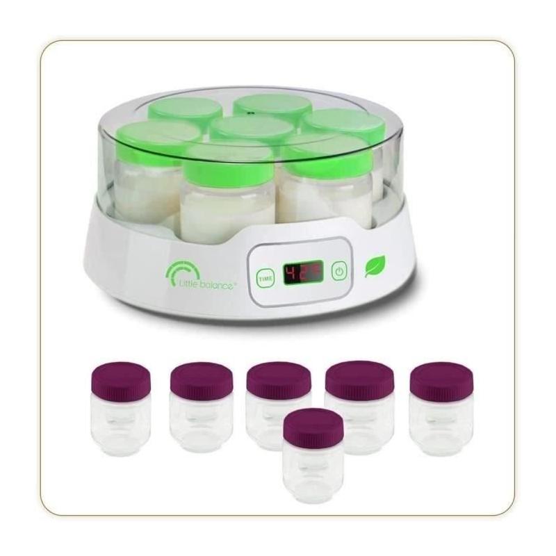 Yaourtière LITTLE BALANCE - Digital - 7 pots + 6 pots additionnels