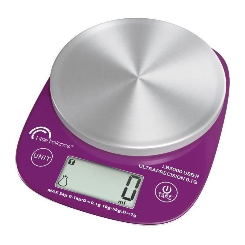 Balance culinaire LB 5000 Pro Inox 5.1 - Ultra précision - Réparable